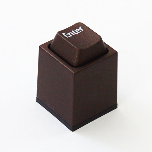 keyin(2)Enter (brown metallic)