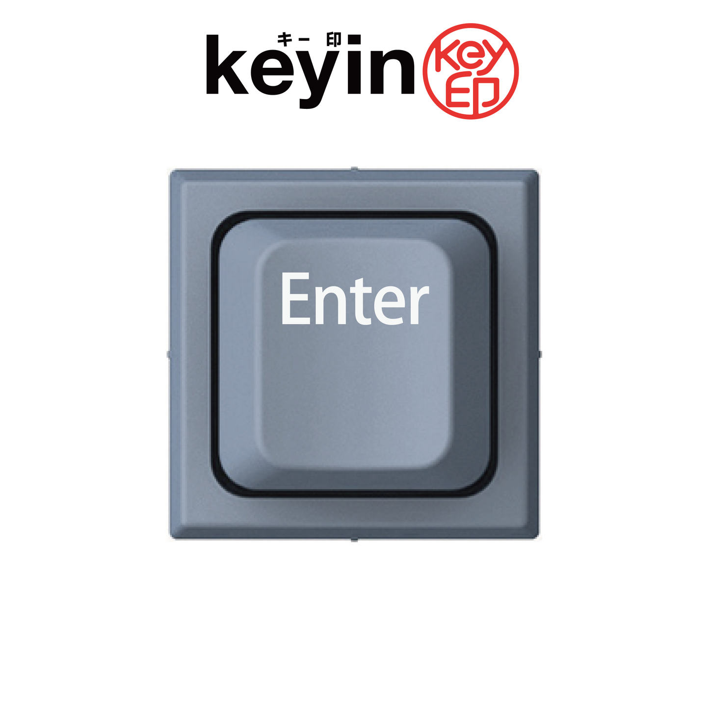 keyin(2)Enter (blue gray metallic)