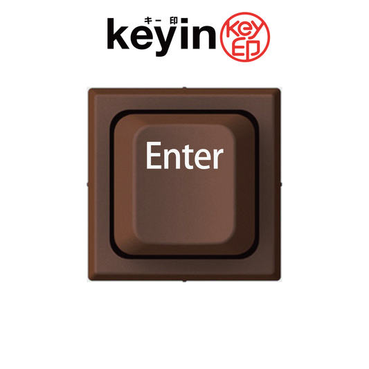 keyin(2)Enter (brown metallic)